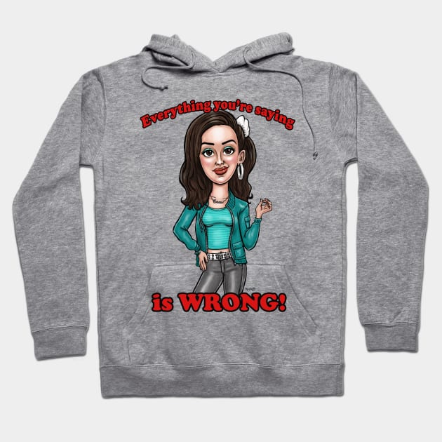 Erica Goldberg Hoodie by mcillustrator